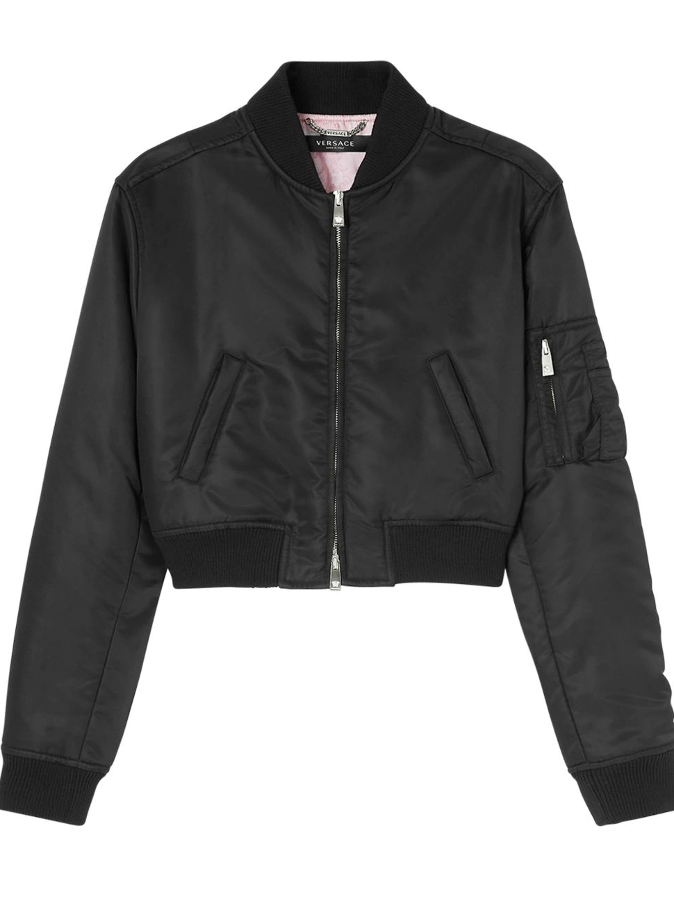 jacket cropped Versace padded Women bomber 0820